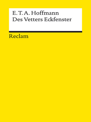 cover image of Des Vetters Eckfenster